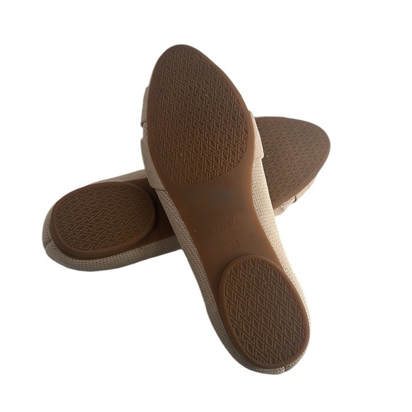 Vivaia Bibi Almond-Toe Knotted Flats sustainable comfort shoes - size 38 (US7.5) - Picture 7 of 10